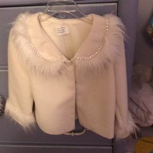 Girls custom made jacket / bolero size 8/10